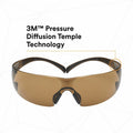 3M SecureFit Protective Eyewear, MMMSF405SGAFB