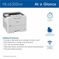 Brother HL-L6310DW Desktop Wireless Laser Printer - Monochrome, BRTHLL6310DW