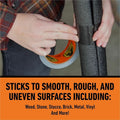 Gorilla Glue Tape, Black, GOR105462