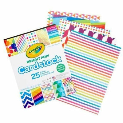 Crayola Pastel Cardstock, 25 / Pack, CYO990053