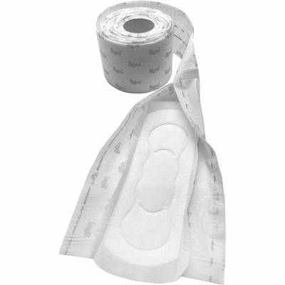 Egal Pads on a Roll Sanitary Napkins Roll, White, 12 / Carton, EGL1101