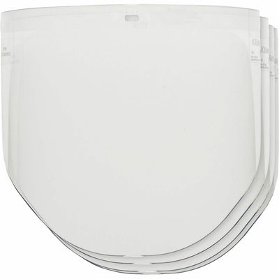 3M W-Series Face Shield for X5000 Series Helmet, Clear, 4 / Carton, MMMWP96CT