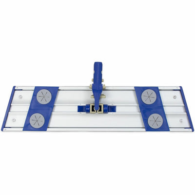 Hospeco Monarch Smart Rags 18" Lockable Mop Frame, Silver, MONM700018