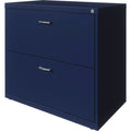 NuSparc 2-Drawer Lateral File, Blue, NPRLF218AANY