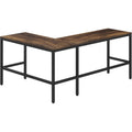 NuSparc L-Shaped Metal Frame Desk, NPRDK102RRRK