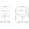 NuSparc Multi-Task Chair, Black, NPRCH300FNBK