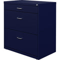 NuSparc Pencil Drawer Lateral File, Navy, NPRLF318BBNY