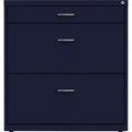 NuSparc Pencil Drawer Lateral File, Navy, NPRLF318BBNY