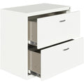 NuSparc 2-Drawer Lateral File, White, NPRLF218AAWE