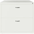 NuSparc 2-Drawer Lateral File, White, NPRLF218AAWE
