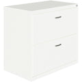 NuSparc 2-Drawer Lateral File, White, NPRLF218AAWE