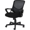 NuSparc Mid-back Mesh Task Chair, Black, NPRCH301MABK
