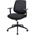 NuSparc Mid-Back Task Chair, Black, NPRCH201MABK