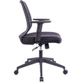 NuSparc Mid-Back Task Chair, Black, NPRCH201MABK