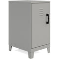 NuSparc Personal Locker, Silver, NPRSL218ZZSR