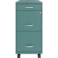 NuSparc Mobile File Cabinet, Teal, NPRVF318BMTL