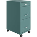 NuSparc Mobile File Cabinet, Teal, NPRVF318BMTL