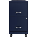 NuSparc Mobile File Cabinet, Blue, NPRVF218AMNY