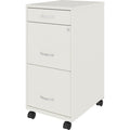NuSparc Mobile File Cabinet, White, NPRVF318BMWE