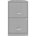 NuSparc File Cabinet, Silver, NPRVF218AASR