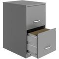 NuSparc File Cabinet, Silver, NPRVF218AASR