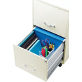 NuSparc Mobile File Cabinet, White, NPRVF218AMWE