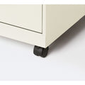 NuSparc Mobile File Cabinet, White, NPRVF218AMWE