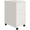 NuSparc Mobile File Cabinet, White, NPRVF218AMWE