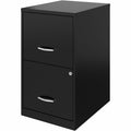 NuSparc File Cabinet, Black, NPRVF218AABK