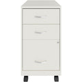 NuSparc 3-Drawer Organizer Metal File Cabinet, White, NPRVF318CMWE