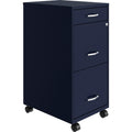 NuSparc Mobile File Cabinet, Blue, NPRVF318BMNY