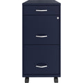NuSparc Mobile File Cabinet, Blue, NPRVF318BMNY
