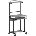 NuSparc Mobile Computer Workstation w/Keybrd Tray, NPRWS100AMWC