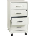 NuSparc Mobile Storage Cabinet, White, NPRVF418DMWE