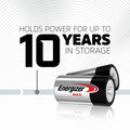Energizer MAX Alkaline C Batteries, Silver, 8 / Pack, EVEE93FP8