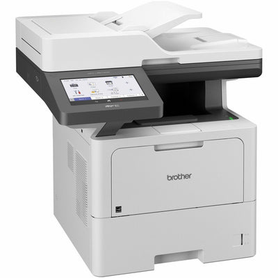 Brother MFC-L6810DW Wireless Laser Multifunction Printer - Monochrome - Gray — view 1