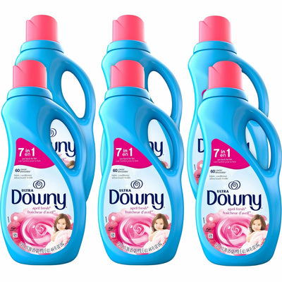 Procter & Gamble Downy Ultra Fabric Conditioner, Light Blue, 6 / Carton, PGC10033CT