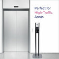 Gojo PURELL ES10 Floor Stand with Automatic Dispenser, Graphite, 1 Carton, GOJ8214-DS
