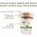 World Centric 12 oz Cold Cup, Clear - Case of 1000, 1000 Case, WORCPCS12