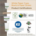 World Centric Double Wall Paper Hot Cups, Light Beige, 25 / Carton, WORCUPA12D