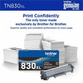 Brother Original Laser Toner Cartridge - Black -, BRTTN830XL
