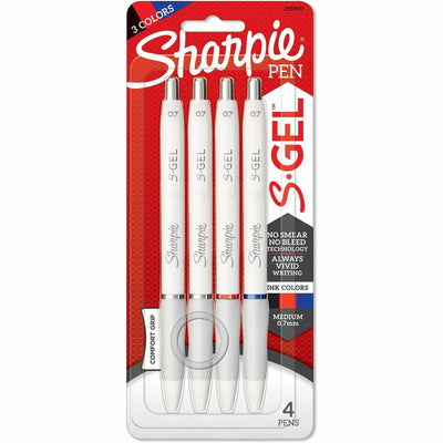 Newell Sharpie S-Gel Pens, 4 / Pack, SAN2193947