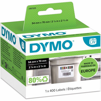 Newell Dymo LabelWriter Stock Rotation Labels, White, 1 Roll, DYM2187329