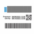 Newell Dymo LabelWriter Stock Rotation Labels, White, 1 Roll, DYM2187329
