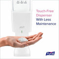 Gojo PURELL ES10 Automatic Hand Sanitizer Dispenser, White, GOJ8320E1