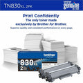 Brother Original High Yield Laser Toner Cartridge - Twin-pack - Black - 2 / Pack, BRTTN830XL2PK
