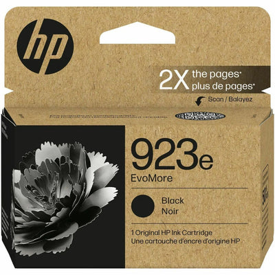 HP EvoMore 923e Original High Yield Inkjet Ink Cartridge - Black -, HEW4K0T7LN