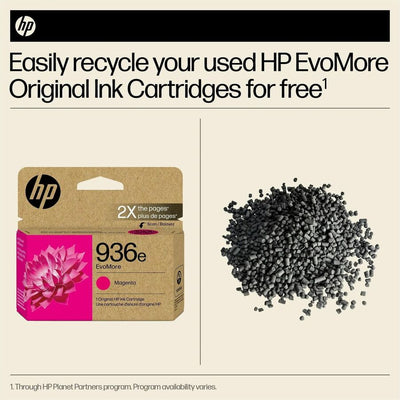 HP EvoMore 936e Original High Yield Inkjet Ink Cartridge - Magenta -, HEW4S6V4LN