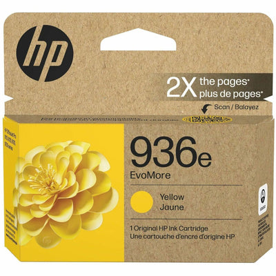 HP EvoMore 936e Original High Yield Inkjet Ink Cartridge - Yellow -, HEW4S6V5LN
