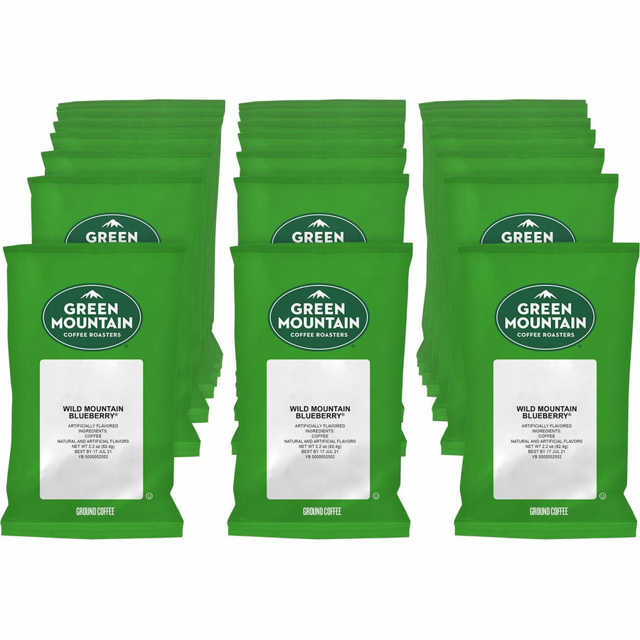 Green Mountain Coffee Roasters® Wild Mountain Blueberry Coffee, 50 / Carton, GMT4783